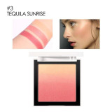 Natural Pink Face Blush Palette