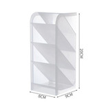 Sharkbang Kawaii Large Capacity Desk Pen Holder Pencil Makeup Storage Box Desktop Organizer Stand Case School Office Stationery