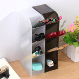 1PC Multi-Function 4 Grid Desktop Pen Holder Office School Storage Case Made By Eco-Friendly Desk Pen Pencil Organizer