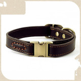 Genuine Leather Cowhide Dog Collars