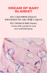 BT21 Dream of Baby Blanket BT21 Dream of Baby Blanket