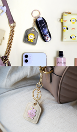 BT21 Baby Leather Metal Keyring (Official MD) BT21 Baby Leather Metal Keyring (Official MD)