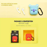 BT21 Cube Series Airpods Silicone Case - Official