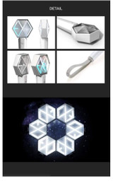 EXO OFFICIAL LIGHT STICK (FANLIGHT) Ver.3
