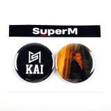 Super M Jopping Badges & Bag Brooches