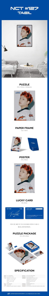 NCT 127 Neo Zone The Final Round Official Puzzle Package