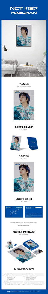 NCT 127 Neo Zone The Final Round Official Puzzle Package