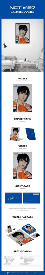 NCT 127 Neo Zone The Final Round Official Puzzle Package