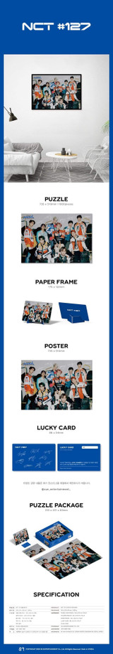 NCT 127 Neo Zone The Final Round Official Puzzle Package