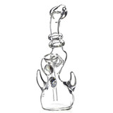 Clear Horned Bubbler