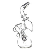 Clear Horned Bubbler