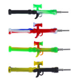 Assorted Silicone "Dab-zooka" Dab Straw