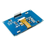 White 2.42" LCD Screen 128x64 OLED Display Module