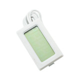 White Aquarium Temperature Gauge LCD Thermometer For Fish Tank T110 TPM-10 2m