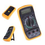 XL830L Digital Multimeter Portable Multi meter AC/DC Voltage Amp Current Resistance Tester Meter Blue Backlight Without Battery