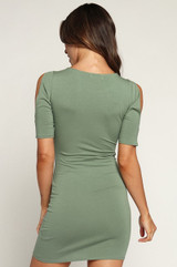 Side Slit Detail Dress