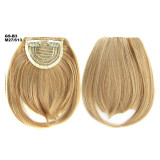 Short Front Neat bangs Clip in bang fringe Hair extensions straight Synthetic Real Natural hairpiece Short Front Neat bangs Clip in bang fringe Hair extensions straight Synthetic Real Natural hairpiece