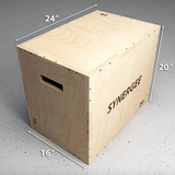 Synergee 3-in-1 Wood Plyo Boxes