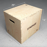 Synergee 3-in-1 Wood Plyo Boxes