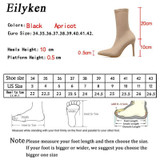 Eilyken Women's Fashion Socks Boots Eilyken Women's Fashion Socks Boots