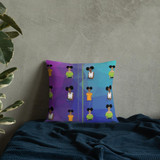 Classy Nerdy Chic Premium Pillow