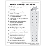 Good Citizenship - Primary Worksheet Free Printable