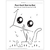Purr-fect! Numbers 1-35 Dot-to-Dot Free Printable