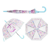 Kids Umbrella Unicorn Transparent Umbrellas Children Laser Umbrella Cute Cartoon Alpaca Girl Umbrellas Sakura Dropshipping