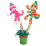 Sock Monkey Puppets  Learning FUN Activity