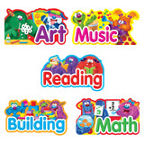 Furry Friends® Primary Center Signs Mini Bulletin Board Set