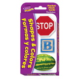 Shapes & Colors/Formas y colores (English/Spanish) Pocket Flash Cards