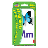 El Alfabeto y Palabras con Imágenes (Spanish) Pocket Flash Cards