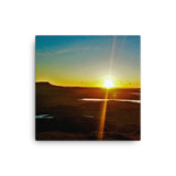 Aerial photography Canvas photos of sunset in Donegal with drone wld Atlantic Way