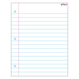 Notebook Paper Wipe-Off® Chart