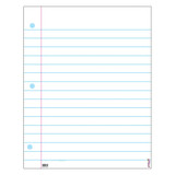 Notebook Paper Wipe-Off® Chart