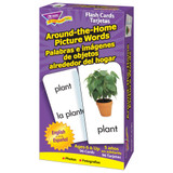 Around-the-Home Picture Words (English/Spanish) Skill Drill Flash Cards