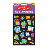 School's In, Apple scent Scratch 'n Sniff Stinky Stickers® – Mixed Shapes