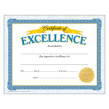 Certificate of Excellence Classic Certificates