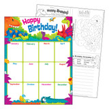Birthday Dino-Mite Pals® Learning Chart