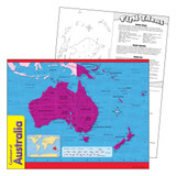 Continent of Australia Learning Chart