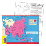 Continent of Asia Learning Chart