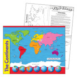 The Continents Learning Chart