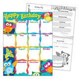 Happy Birthday Owl-Stars!® Learning Chart