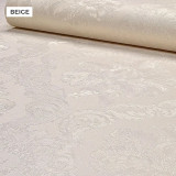 Luxury Modern Vintage Classic Damask Wallpaper Shiny Embossed Textured Vinyl Wall Covering For Living Room Bedroom (10mtr Roll) Luxury Modern Vintage Classic Damask Wallpaper Shiny Embossed Textured Vinyl Wall Covering For Living Room Bedroom (10mtr Roll)