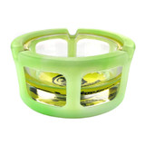 Silicone & Glass Ashtray