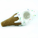 Ice Cream Silicone Hand Pipe