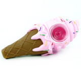 Ice Cream Silicone Hand Pipe