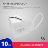 KN95 10 Pcs Face Respirator Masks