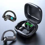 VOULAO Bluetooth Ear Buds LED Display With Mic Stereo Waterproof Noise Cancelling Headsets