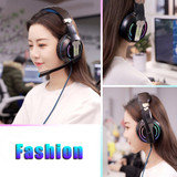 Beexcellent Stereo Gaming Headset for PS4, Xbox One, PC Surround Sound Headphones + Mic LED Lighting Beexcellent Stereo Gaming Headset for PS4, Xbox One, PC Surround Sound Headphones + Mic LED Lighting